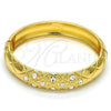 Aro Individual 07.252.0015.05.GT Tono Dorado, con Blanca Cristal, Pulido, Tono Dorado (14 MM Thickness, Size 5 (2.50 Diameter))