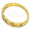 Aro Individual 07.252.0020.05.GT Tono Dorado, con Blanca Cristal, Pulido, Tono Dorado (05 MM Thickness, Size 5 (2.50 Diameter))