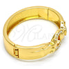 Aro Individual 07.252.0021.05.GT Tono Dorado, con Blanca Cristal, Pulido, Tono Dorado (15 MM Thickness, Size 5 (2.50 Diameter))