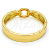 Aro Individual 07.252.0021.05.GT Tono Dorado, con Blanca Cristal, Pulido, Tono Dorado (15 MM Thickness, Size 5 (2.50 Diameter))
