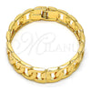 Aro Individual 07.252.0025.05.GT Tono Dorado, Pulido, Tono Dorado (12 MM Thickness, Size 5 (2.50 Diameter))