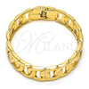 Aro Individual 07.252.0025.05.GT Tono Dorado, Pulido, Tono Dorado (12 MM Thickness, Size 5 (2.50 Diameter))