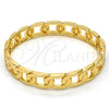 Aro Individual 07.252.0025.05.GT Tono Dorado, Pulido, Tono Dorado (12 MM Thickness, Size 5 (2.50 Diameter))