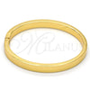 Aro Individual 07.252.0027.05.GT Tono Dorado, con Blanca Cristal, Pulido, Tono Dorado (07 MM Thickness, Size 5 (2.50 Diameter))