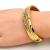 Aro Individual 07.252.0028.05.GT Tono Dorado, con Blanca Cristal, Pulido, Tono Dorado (13 MM Thickness, Size 5 (2.50 Diameter))