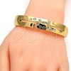 Aro Individual 07.252.0028.05.GT Tono Dorado, con Blanca Cristal, Pulido, Tono Dorado (13 MM Thickness, Size 5 (2.50 Diameter))