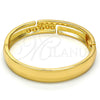 Aro Individual 07.252.0028.05.GT Tono Dorado, con Blanca Cristal, Pulido, Tono Dorado (13 MM Thickness, Size 5 (2.50 Diameter))