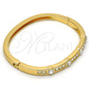 Aro Individual 07.252.0029.04.GT Tono Dorado, con Blanca Cristal, Pulido, Tono Dorado (05 MM Thickness, One size fits all)