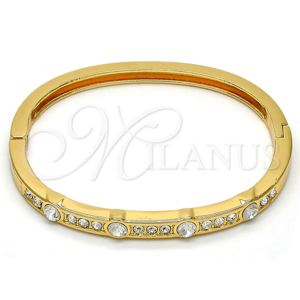 Aro Individual 07.252.0029.04.GT Tono Dorado, con Blanca Cristal, Pulido, Tono Dorado (05 MM Thickness, One size fits all)