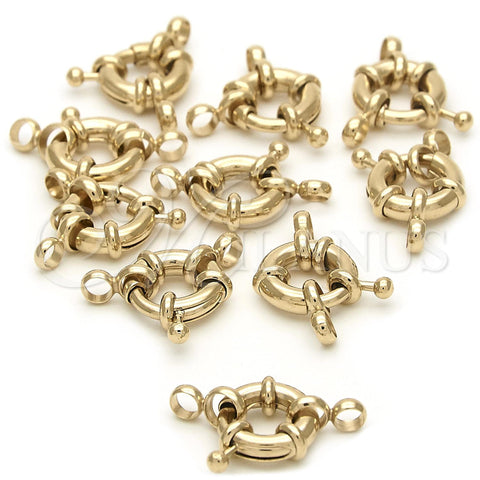 Tranque 12.63.0016 Oro Laminado, Pulido, Tono Dorado