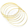 Aro Semanario 5.232.002.04 Oro Laminado, Pulido, Tono Dorado (02 MM Thickness, Size 4 (2.25 Diameter))