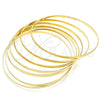 Aro Semanario 5.232.002.04 Oro Laminado, Pulido, Tono Dorado (02 MM Thickness, Size 4 (2.25 Diameter))