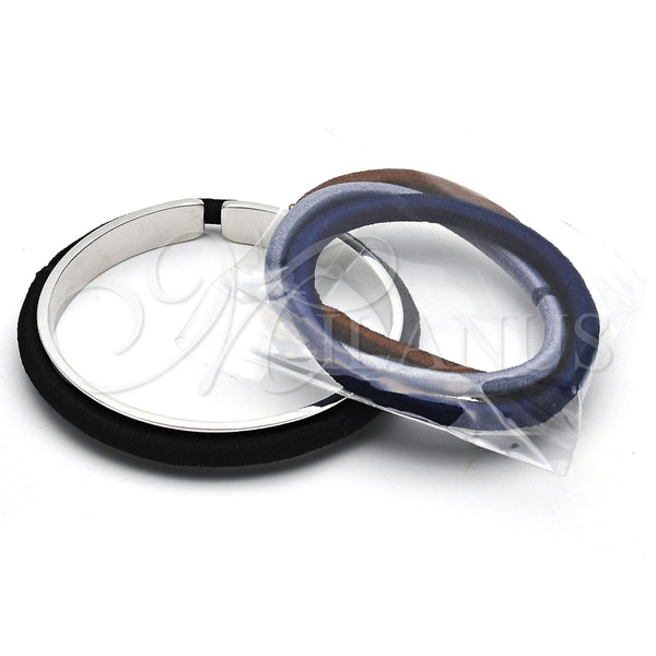 Aro Individual 07.192.0029.1 Rodio Laminado, Pulido, Rodinado (Grosor 08 MM, Talla Unica)