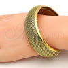 Aro Individual 07.165.0012 Oro Laminado, Diamantado, Tono Dorado (04 MM Thickness, One size fits all)