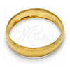 Aro Individual 07.165.0013.05 Oro Laminado, Pulido, Tono Dorado (Grosor 04 MM, Talla Unica)