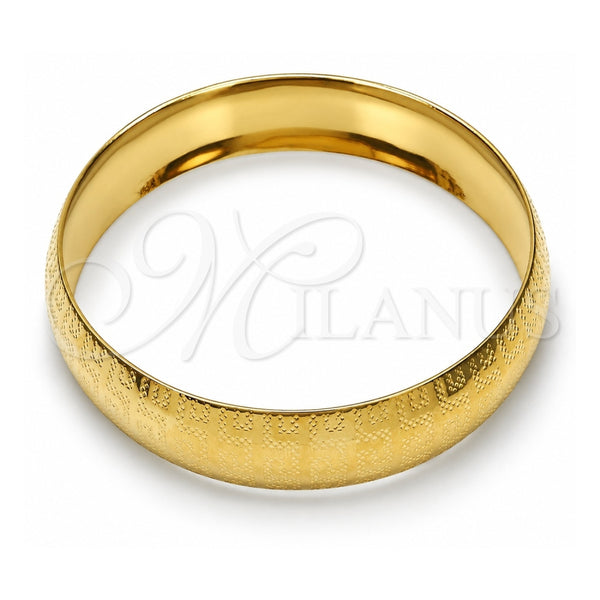Aro Individual 07.165.0014.05 Oro Laminado, Diamantado, Tono Dorado (Grosor 04 MM, Talla Unica)
