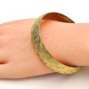 Aro Individual 07.165.0015.05 Oro Laminado, Diamantado, Tono Dorado (04 MM Thickness, One size fits all)