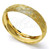 Aro Individual 07.165.0015.05 Oro Laminado, Diamantado, Tono Dorado (04 MM Thickness, One size fits all)