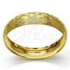Aro Individual 07.165.0015.05 Oro Laminado, Diamantado, Tono Dorado (04 MM Thickness, One size fits all)