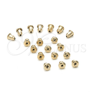Tuerca 12.63.0021 Oro Laminado, Pulido, Tono Dorado