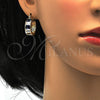 Argolla Pequeña 02.185.0001.6.20 Oro Laminado, con Zafiro Azul and Blanca Zirconia Cubica, Pulido, Tono Dorado