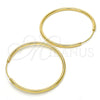 Argolla Mediana 02.170.0156.40 Oro Laminado, Pulido, Tono Dorado