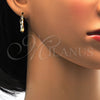 Argolla Pequeña 02.170.0161.15 Oro Laminado, Diamantado, Tono Dorado