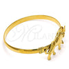 Aro Individual 07.185.0004.1.05 Oro Laminado, Diseño de Leon, Pulido, Tono Dorado (05 MM Thickness, Size 5 (2.50 Diameter))