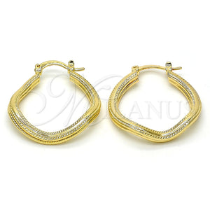 Argolla Pequeña 02.170.0165.25 Oro Laminado, Pulido, Tono Dorado