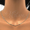 Gargantilla Basica 04.213.0051.24 Oro Laminado, Diseño de Mariner, Pulido, Tono Dorado (02 MM Thickness, 24 Inches Length)