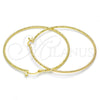 Argolla Grande 02.168.0036.60 Oro Laminado, Diamantado, Tono Dorado