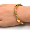 Aro Individual 07.252.0042.04 Oro Laminado, Diseño de Estrella, con Blanca Cristal, Pulido, Tono Dorado (04 MM Thickness, Size 4 (2.25 Diameter))