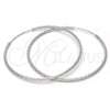 Argolla Grande 02.285.0001.55 Plata Rodinada, Diamantado, Rodinado