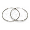 Argolla Grande 02.285.0001.55 Plata Rodinada, Diamantado, Rodinado