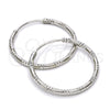 Argolla Pequeña 02.285.0002.25 Plata Rodinada, Diamantado, Rodinado