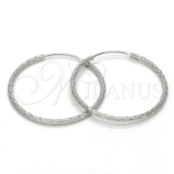 Argolla Mediana 02.285.0001.35 Plata Rodinada, Diamantado, Rodinado