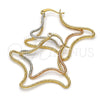 Argolla Mediana 02.65.2529.40 Oro Laminado, Diamantado, Tres Tonos
