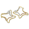 Argolla Mediana 02.65.2529.40 Oro Laminado, Diamantado, Tres Tonos