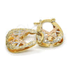 Argolla Pequeña 02.65.2533.15 Oro Laminado, Diamantado, Tres Tonos