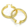 Argolla Mediana 02.170.0184.40 Oro Laminado, Diamantado, Tono Dorado