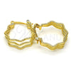 Argolla Pequeña 02.122.0088.20 Oro Laminado, Mate, Tono Dorado
