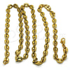 Gargantilla Elegante 03.116.0020.30 Acero Inoxidable, Pulido, Tono Dorado (06 MM Thickness, 30 Inches Length)