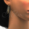 Argolla Mediana 02.168.0043.35 Oro Laminado, Diamantado, Tono Dorado