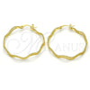 Argolla Mediana 02.168.0047.35 Oro Laminado, Diamantado, Tono Dorado