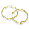 Argolla Mediana 02.168.0049.35 Oro Laminado, Diamantado, Tono Dorado