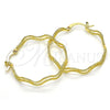 Argolla Mediana 02.168.0049.35 Oro Laminado, Diamantado, Tono Dorado