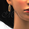 Argolla Pequeña 02.102.0035.20 Oro Laminado, Pulido, Tres Tonos