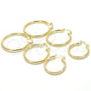 Argolla Pequeña 5.134.026.25 Oro Laminado, Pulido, Tono Dorado