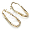 Argolla Pequeña 02.170.0188.15 Oro Laminado, Diamantado, Tono Dorado