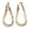Argolla Pequeña 02.170.0188.15 Oro Laminado, Diamantado, Tono Dorado